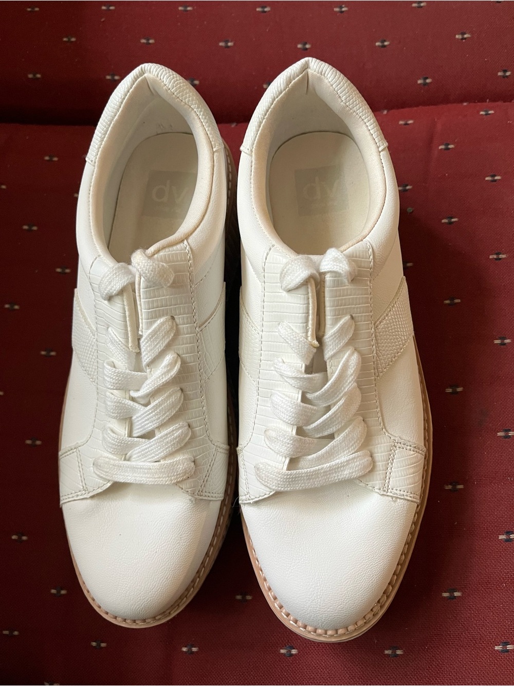 Classic White Women’s Casual Platform Sneakers